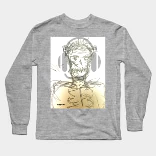 Skeleton Ghost Gamer Long Sleeve T-Shirt